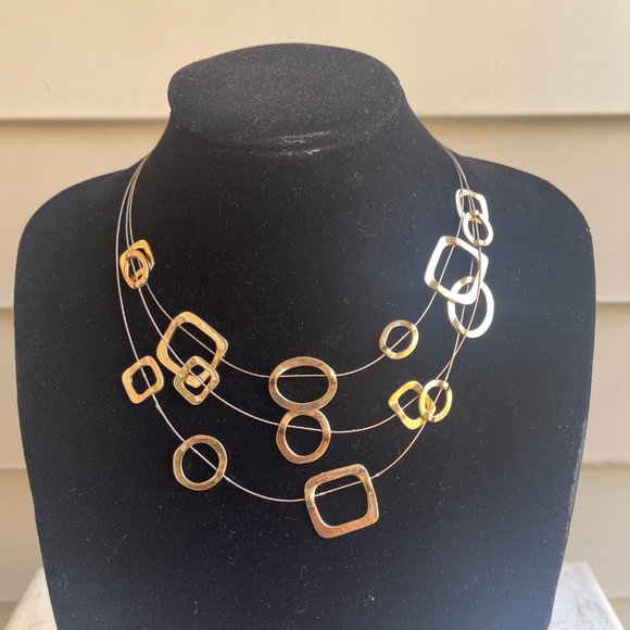 NYC STATEMENT  CHOKER  NECKLACE SA29 - Picture 3 of 4